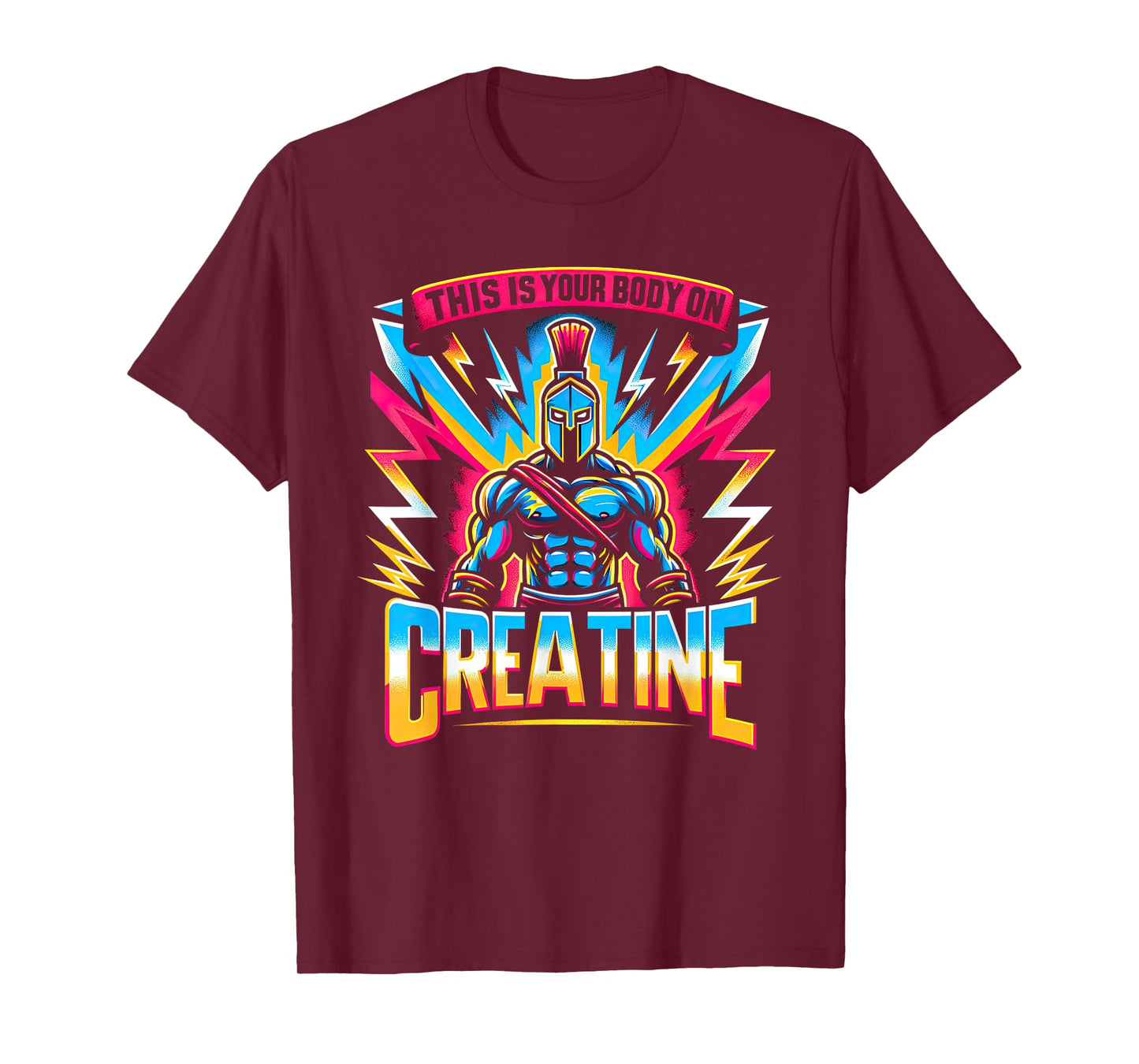 This Is Your Body On Creatine Workout Gym T-Shirt