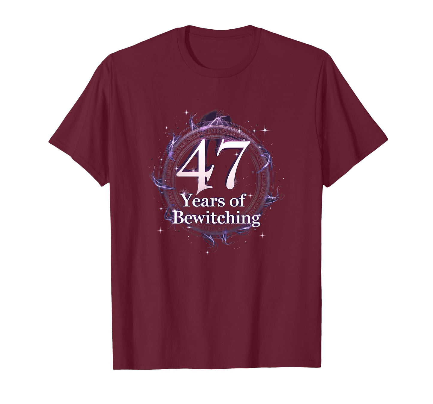 Birthday Gift: 47 Years of Bewitching Magical Celebration T-Shirt