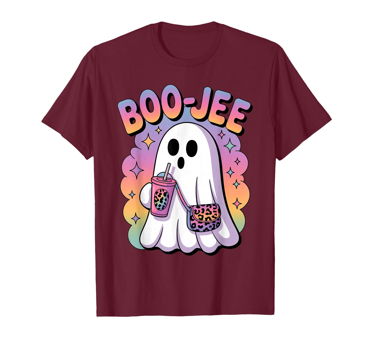 Ghost Boujee Halloween Trick or Treat Costume Toddler Kids T-Shirt