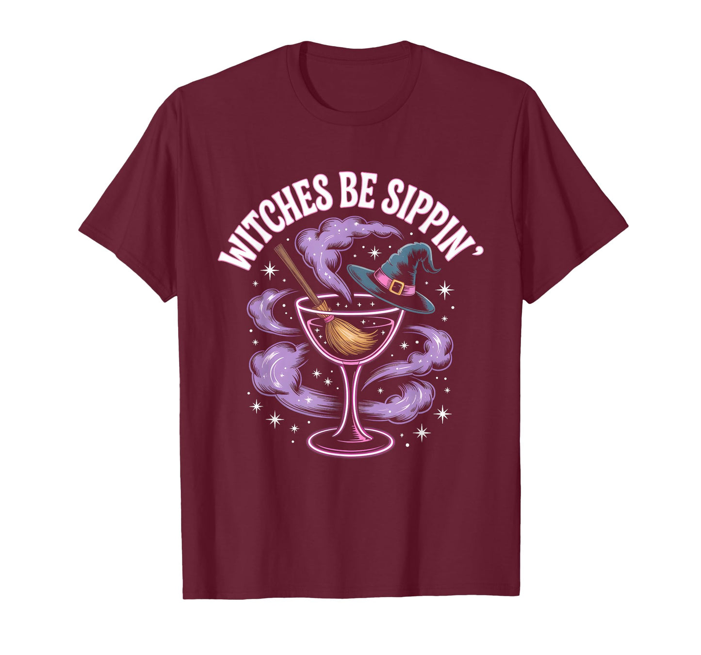 Funny Halloween Witches Sippin’ T-Shirt