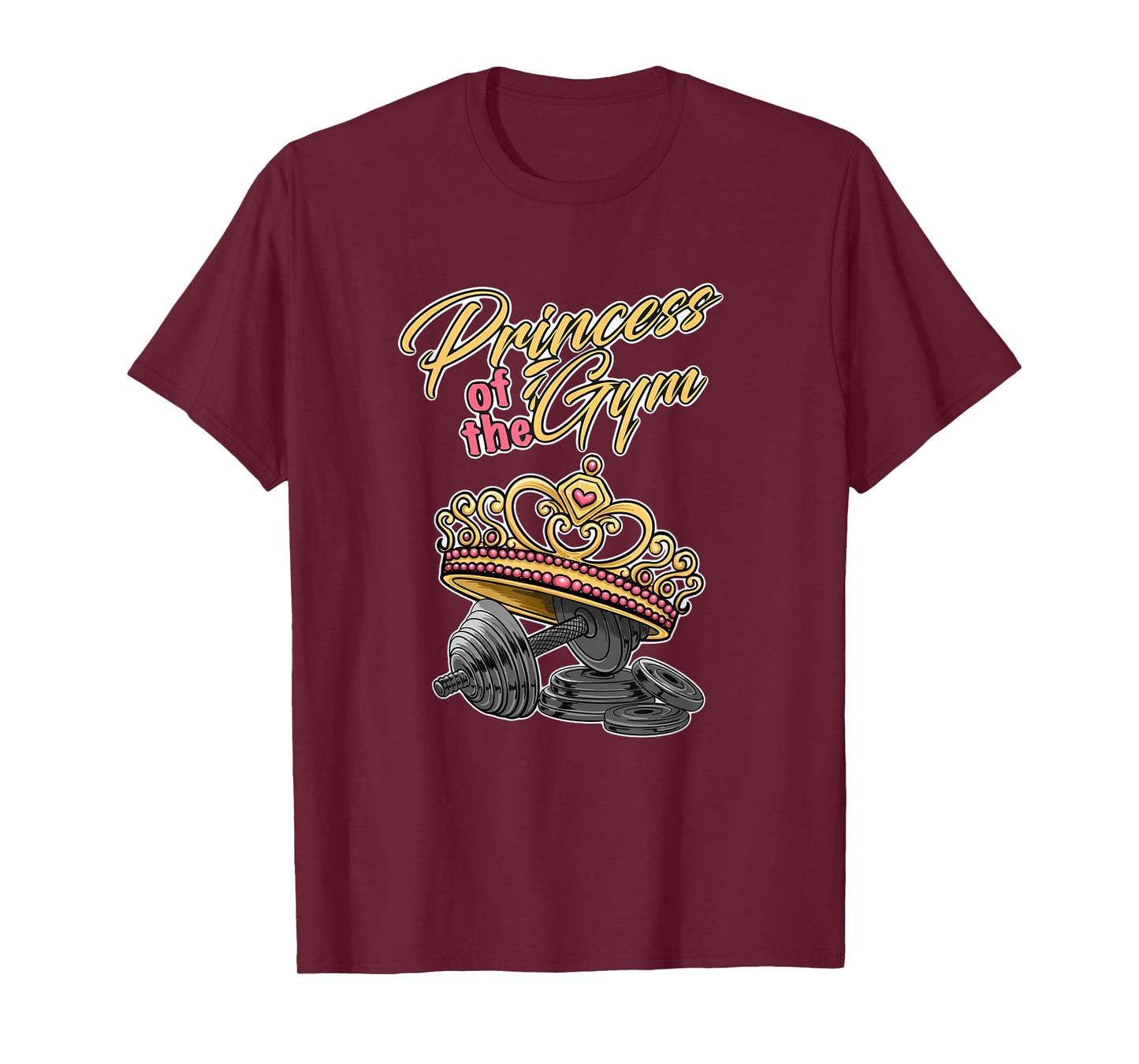 Princess of the Gym | Bodybuilding Strength Sports Gym T-Shirt