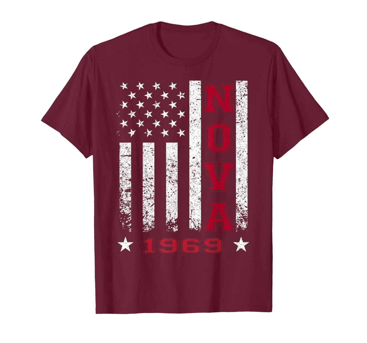 Jersey Style Nova 69 1969 Classic Old School Muscle Car T-Shirt