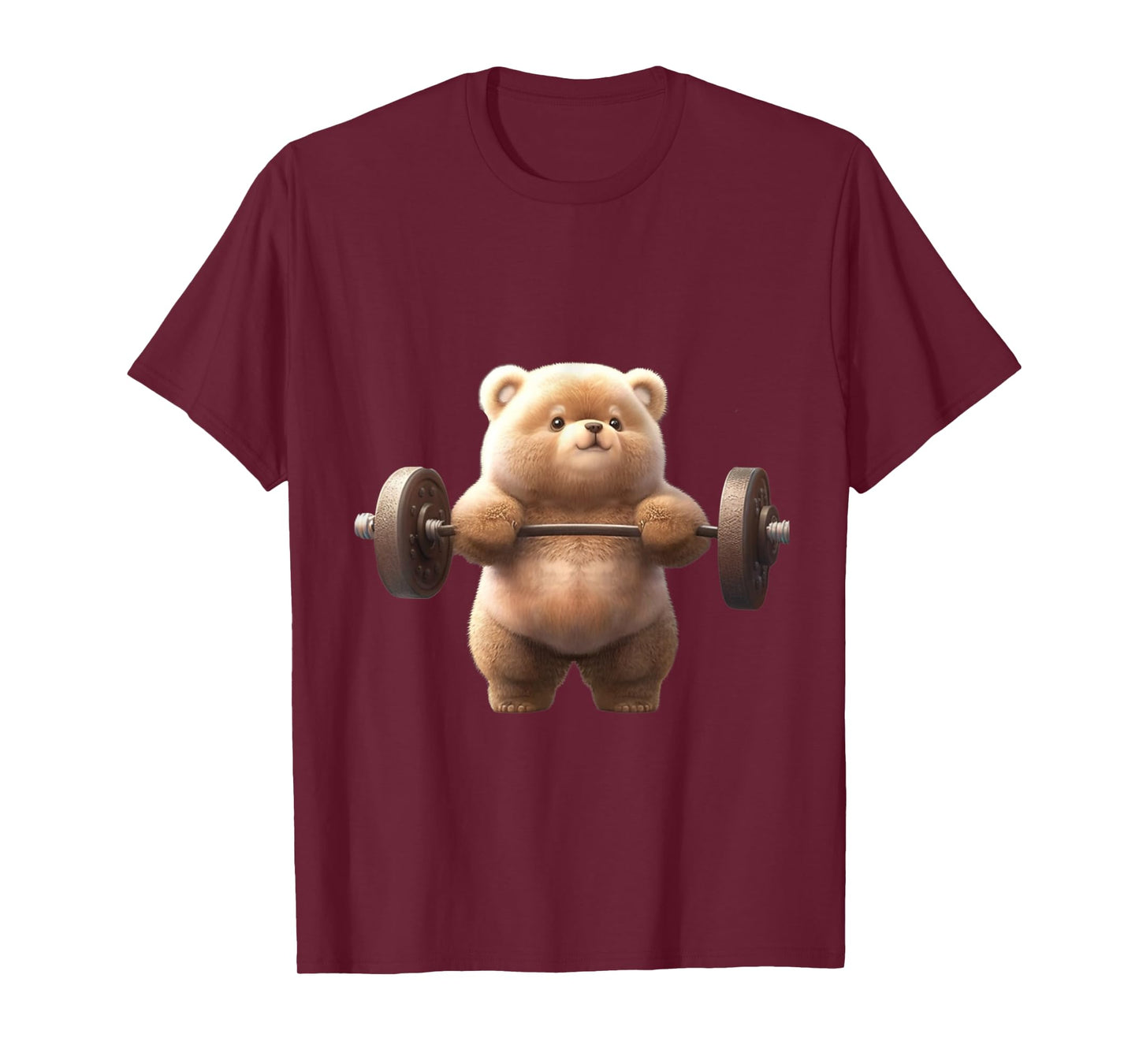 Bear Bodybuilder Weight lifting Gym Workout Sports T-Shirt