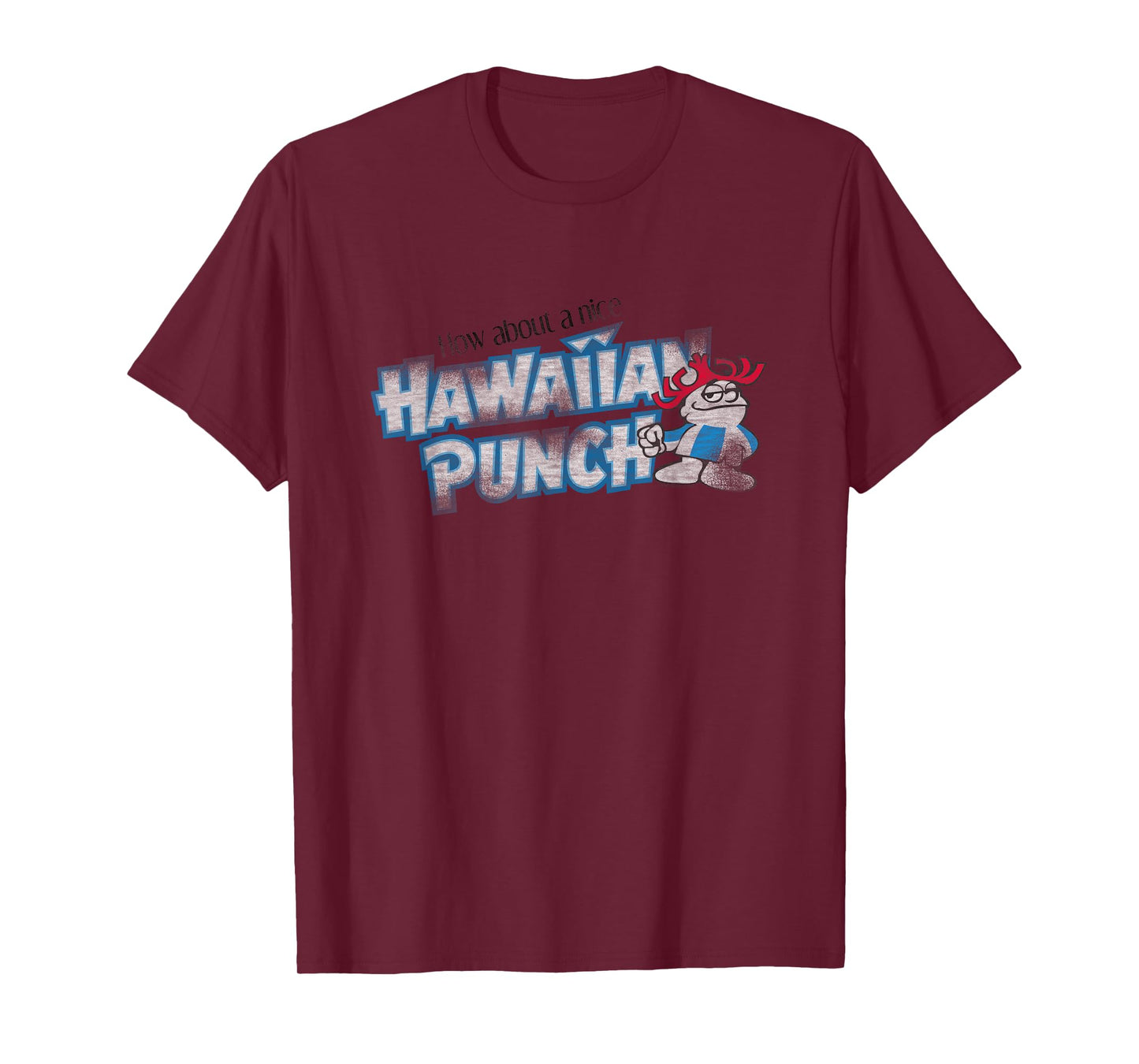 Hawaiian Punch Fruit Punch Fun Distressed Vintage T-Shirt
