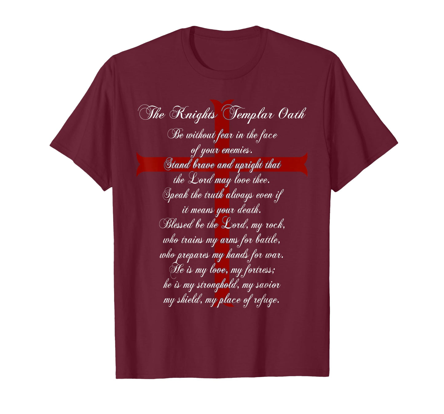 Knights Templar Oath T-Shirt