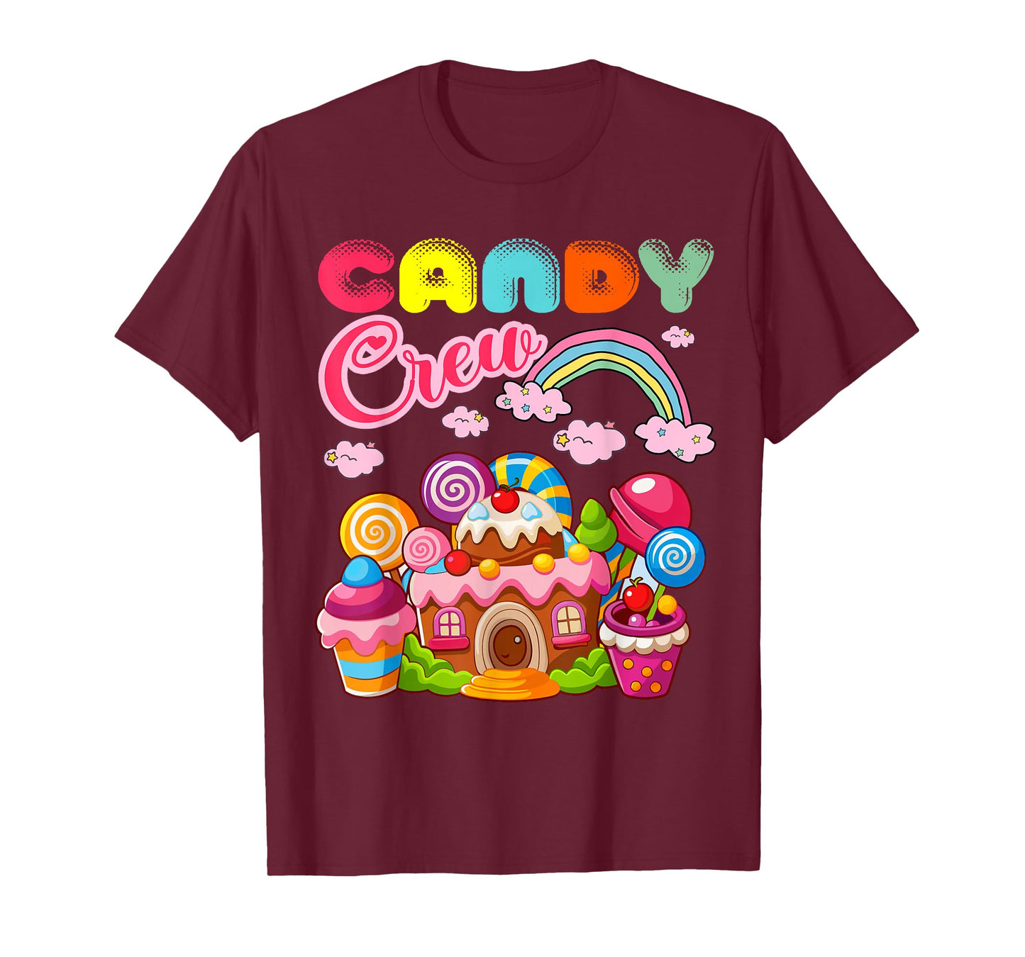 Candy Land Candy Crew Decorations Sweetie Candy Squad T-Shirt