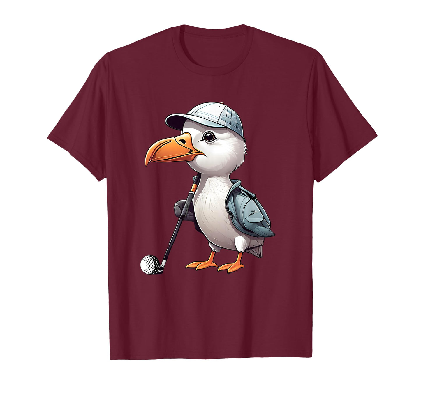 Funny Golfer Albatross Bird Golf Player Game Gift Men Women T-Shirt