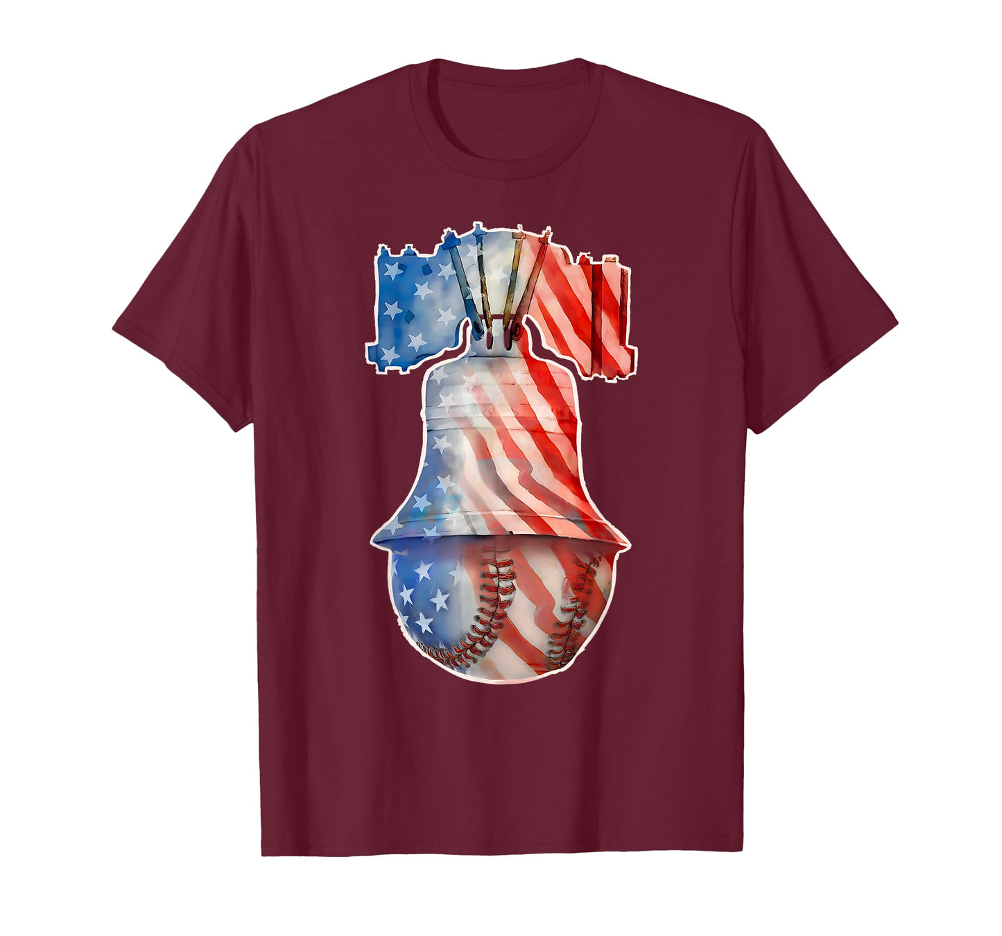 Retro in October We Wear Red Baseball Apparel T-Shirt