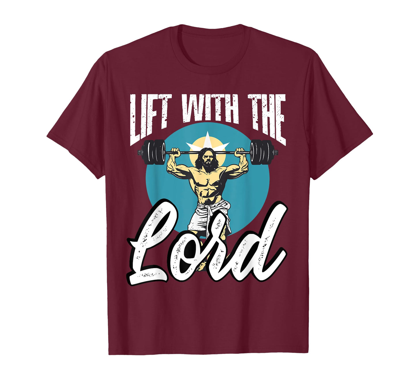 Gym Instructor Christian Beliefs Bodybuilding Jesus Christ T-Shirt