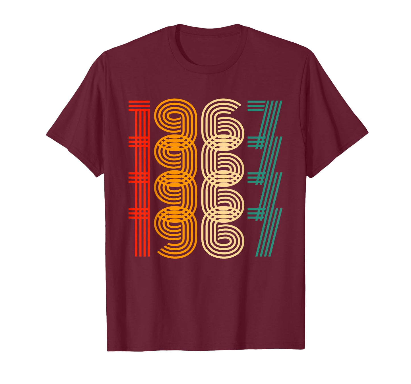 Vintage 1967 Birthday Year 1967 Classic Men Women Vintage T-Shirt