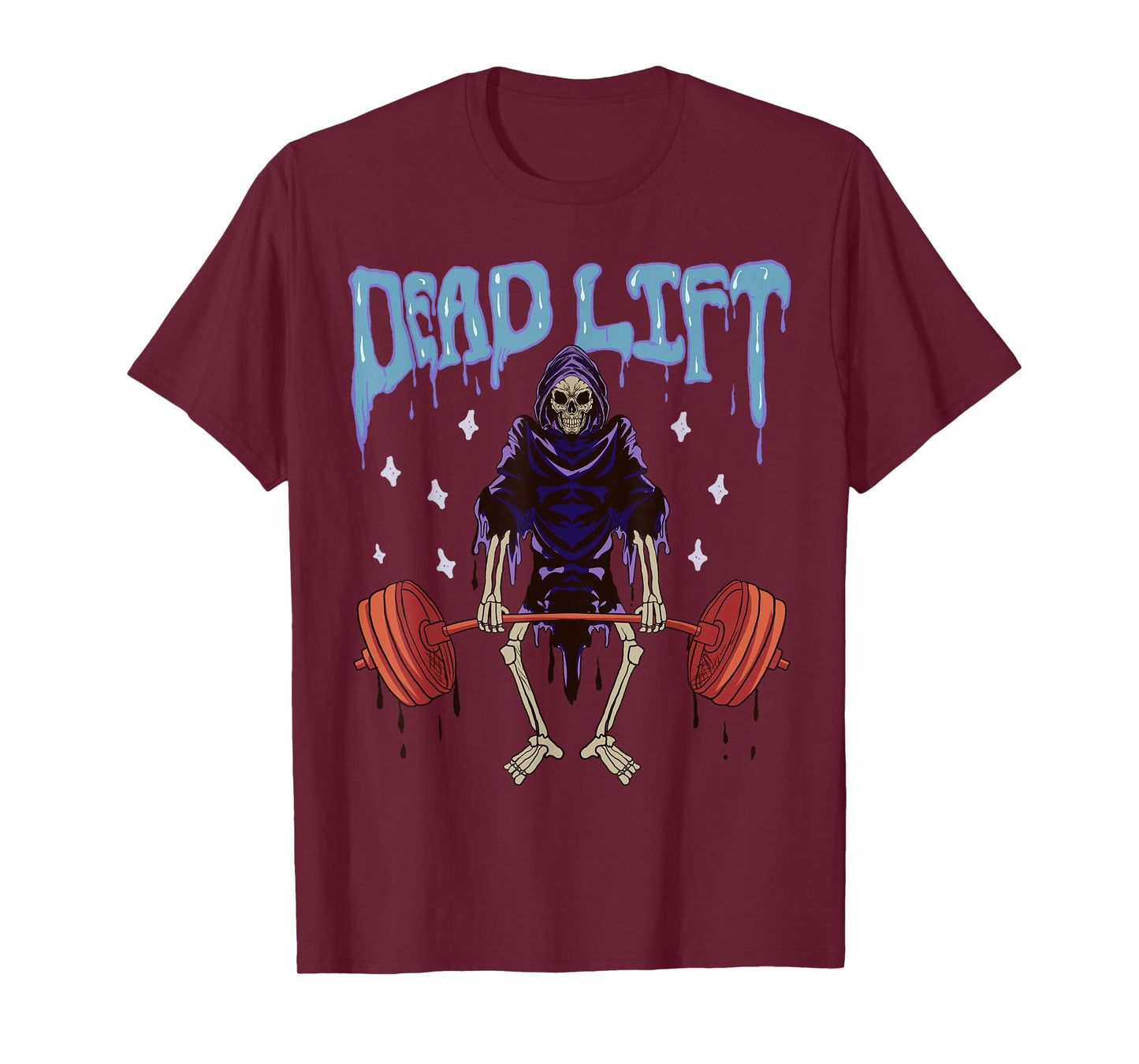 Funny Gym - Grim Reaper Deadlift Workout - Occult T-Shirt