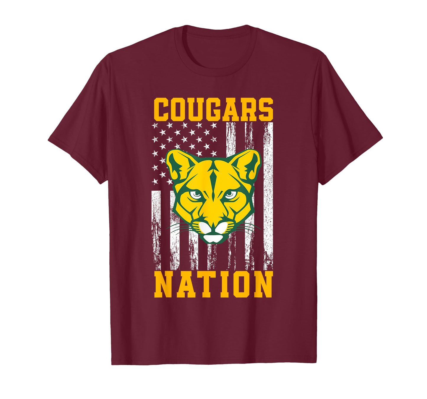 Blackhawk Cougars Logo Nation HS T-Shirt