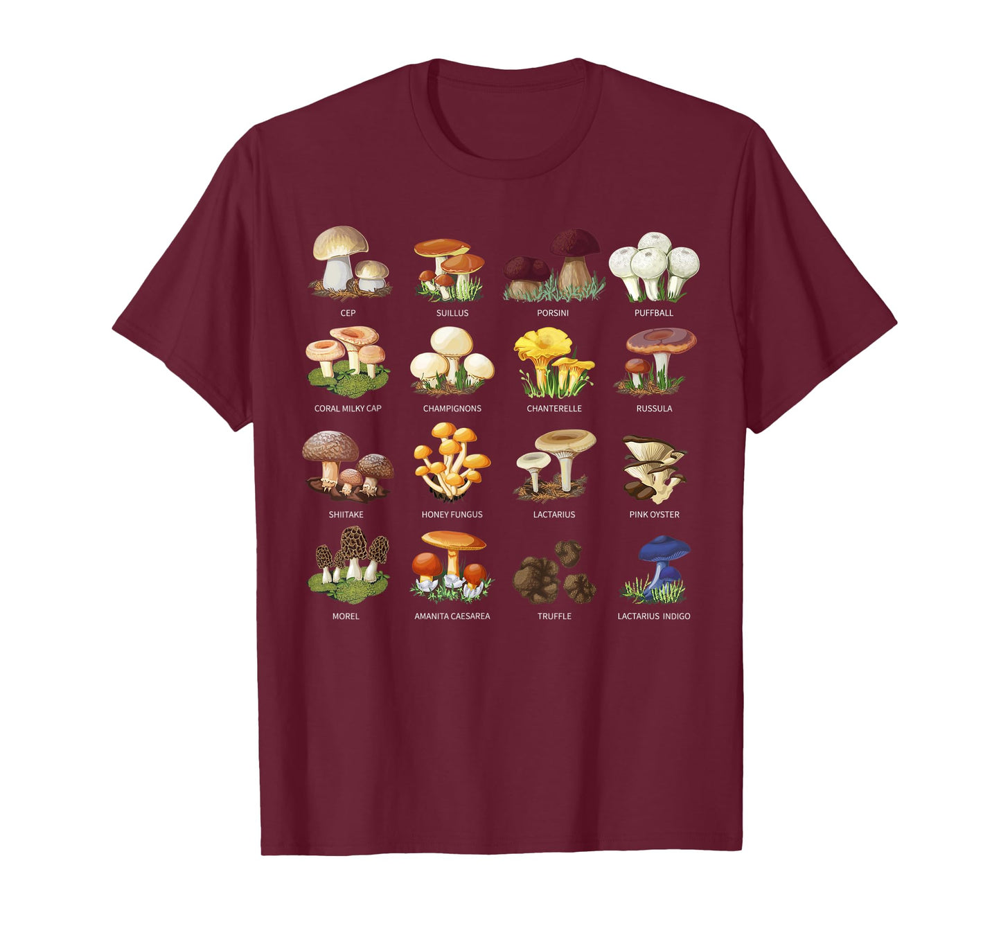 Funny Mushroom Mycology Fungi Foraging Mushroom Whisperer T-Shirt