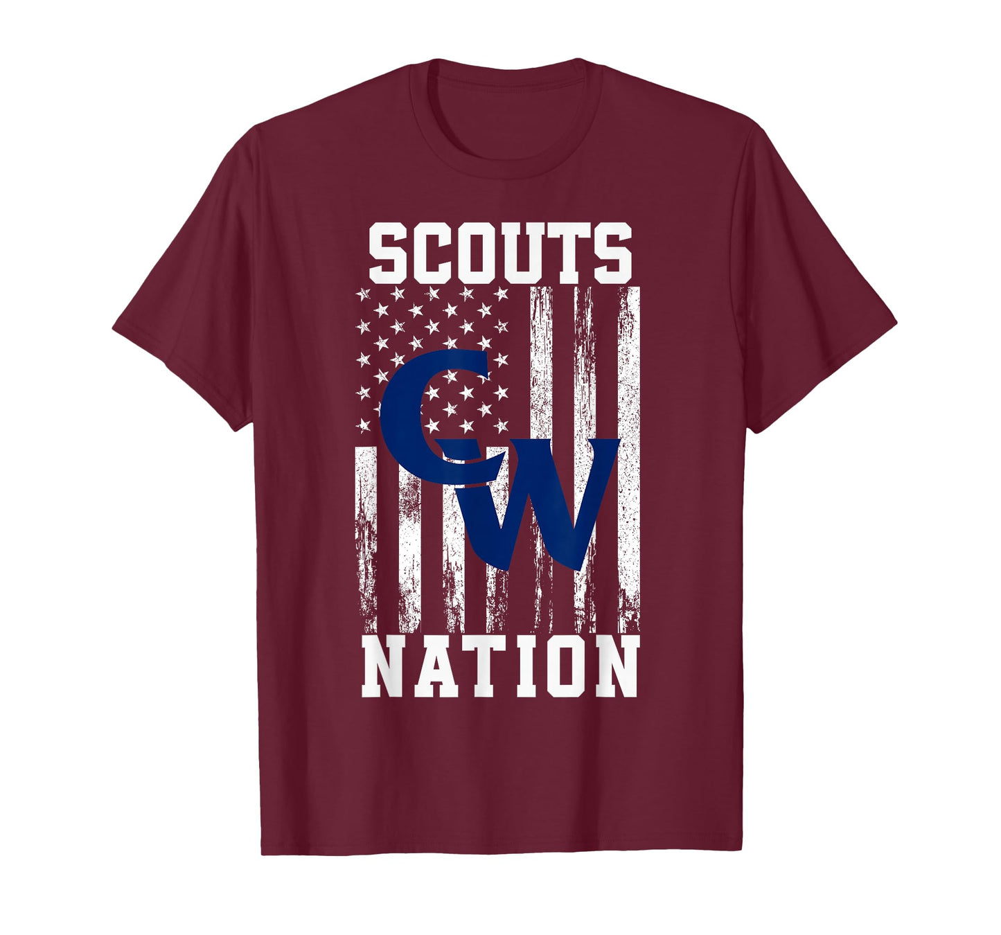 Conrad Weiser Scouts Logo Nation HS T-Shirt