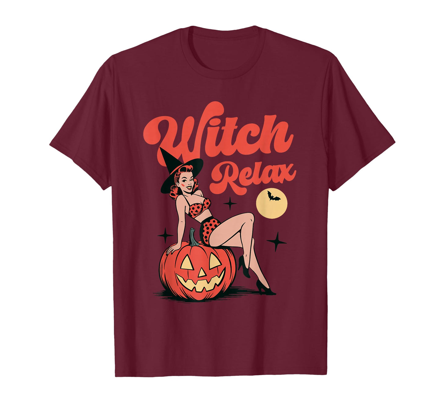 Witch Relax Funny Halloween T-Shirt