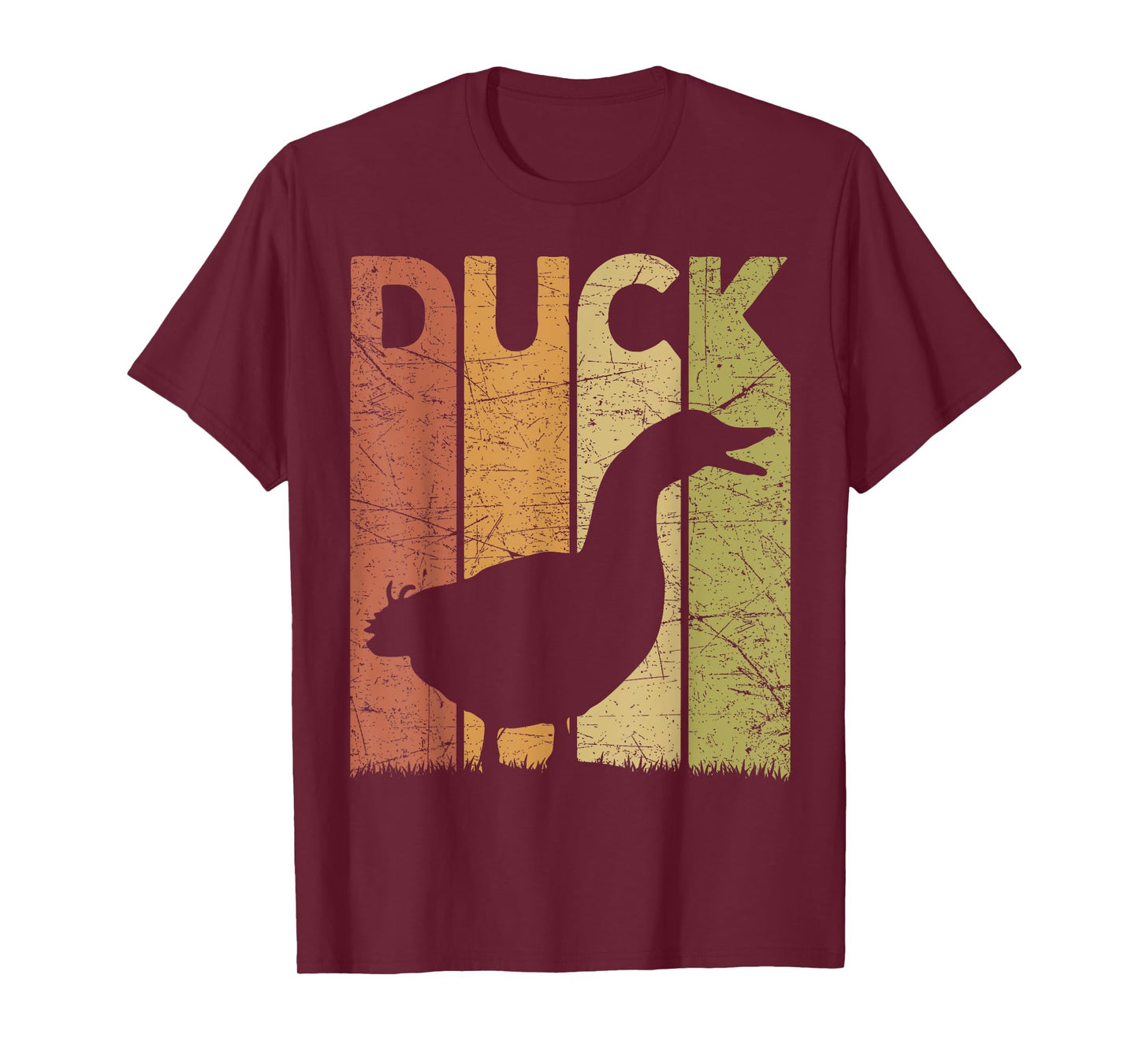 Duck Vintage Duck Farmer Retro Duck Lover T-Shirt
