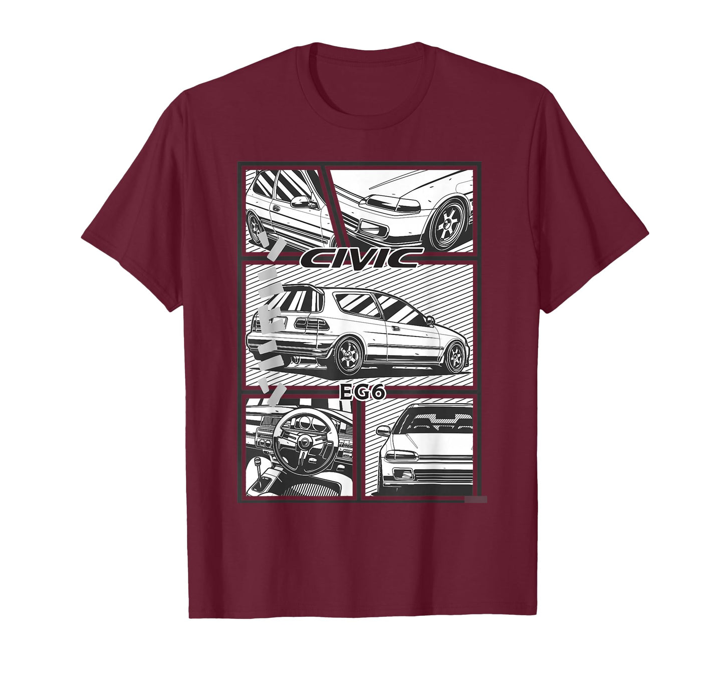 Civic eg 6 Japanese car T-Shirt