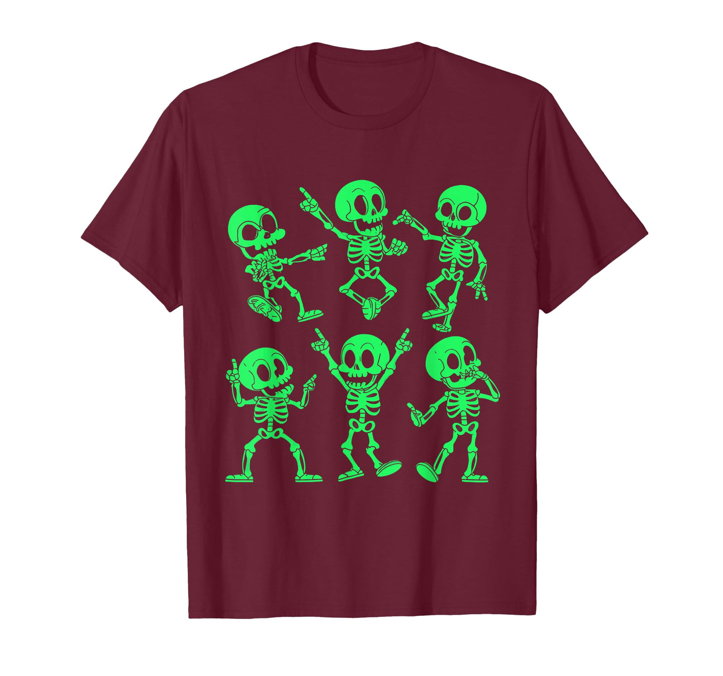 Dancing Skeletons Dance Challenge Girl Boys Kids Halloween T-Shirt
