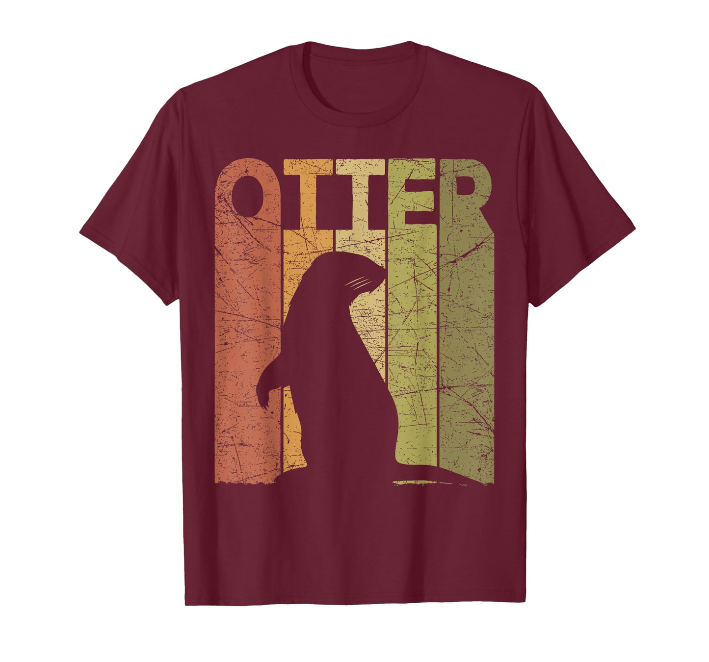 Otter Vintage Otter Lover Retro Sea Otter T-Shirt