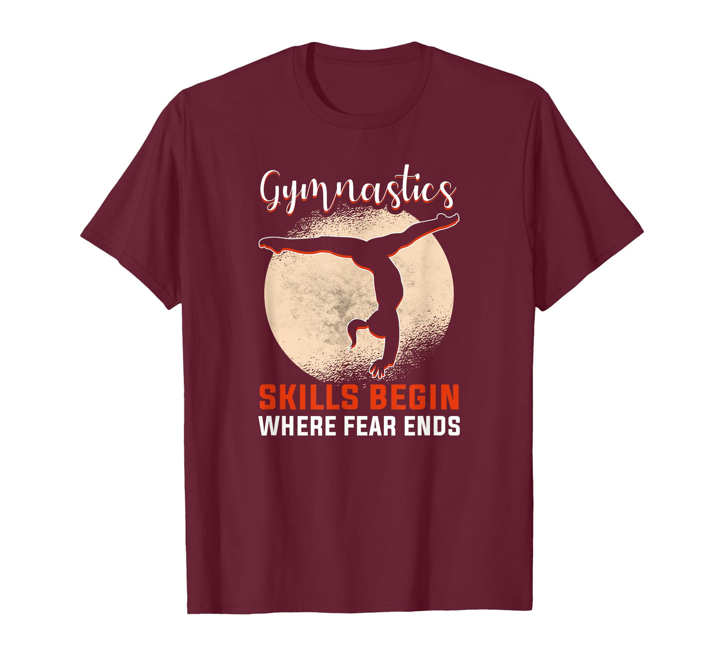 Sports gymnastics and gymnastics team acrobatics trainer gymnastics T-Shirt
