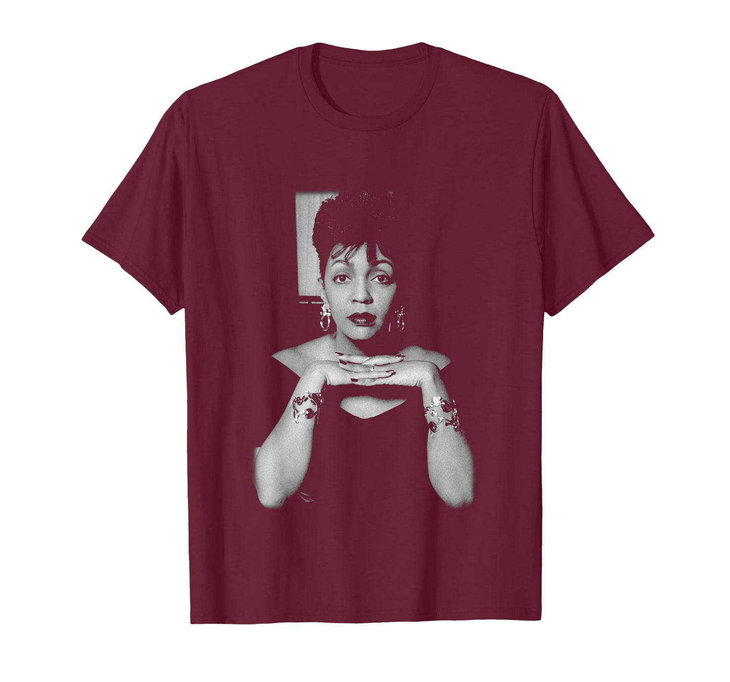 Singer Anita Baker B&W By Stephen Wright T-Shirt