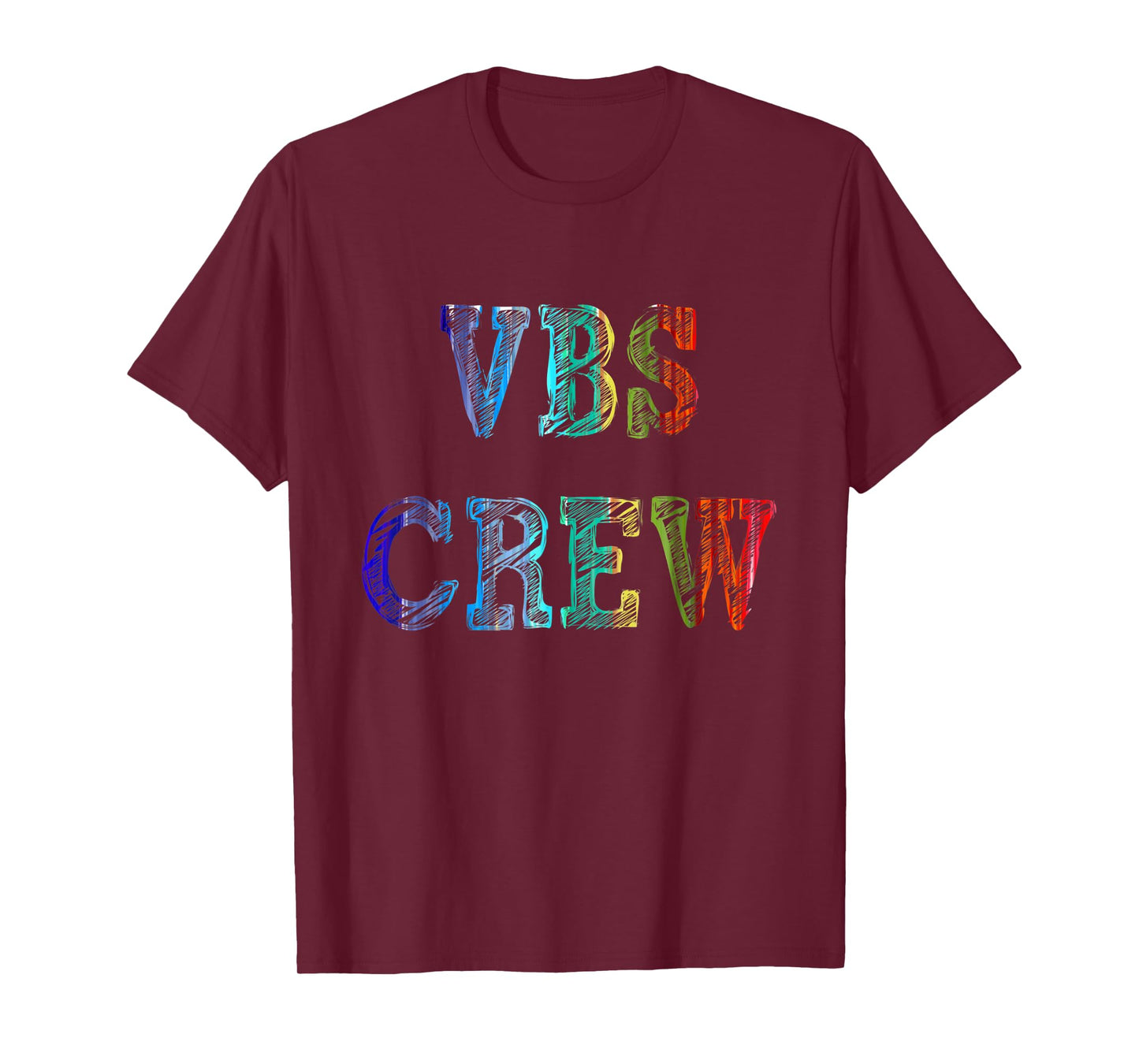 VBS Crew Paint Splatter Vacation Bible School Apparel T-Shirt