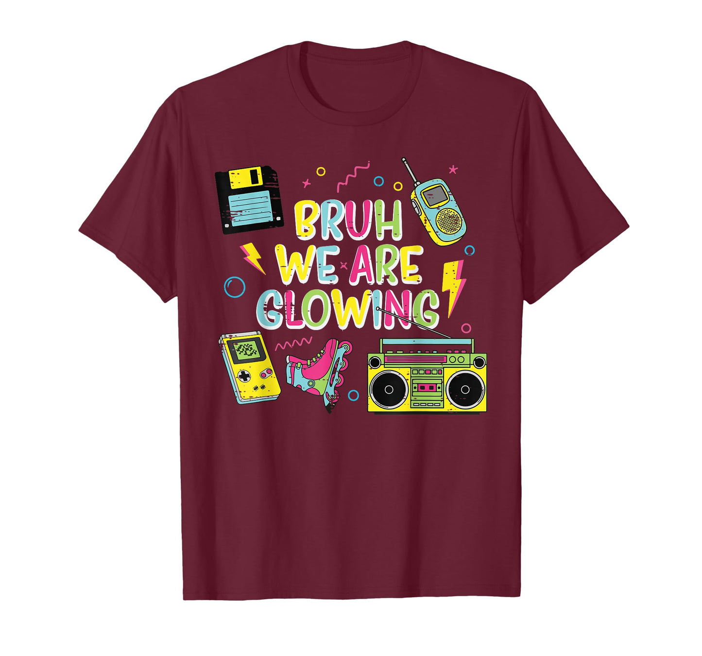 Bruh We are Retro 70s 80s 90s Meme Men Women Kids T-Shirt