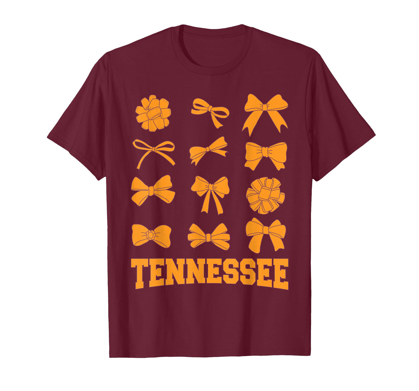 Tennessee Coquette Bow State Pride Women Girls Kid Toddler T-Shirt