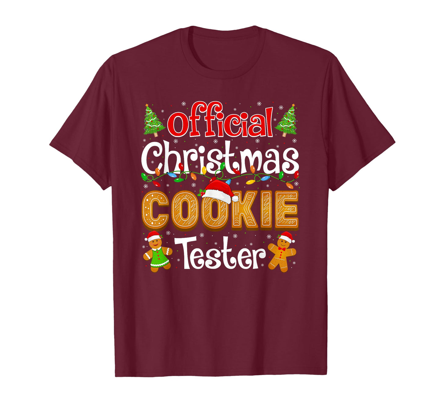 Official Christmas Cookie Tester Baking Crew Baker Xmas T-Shirt