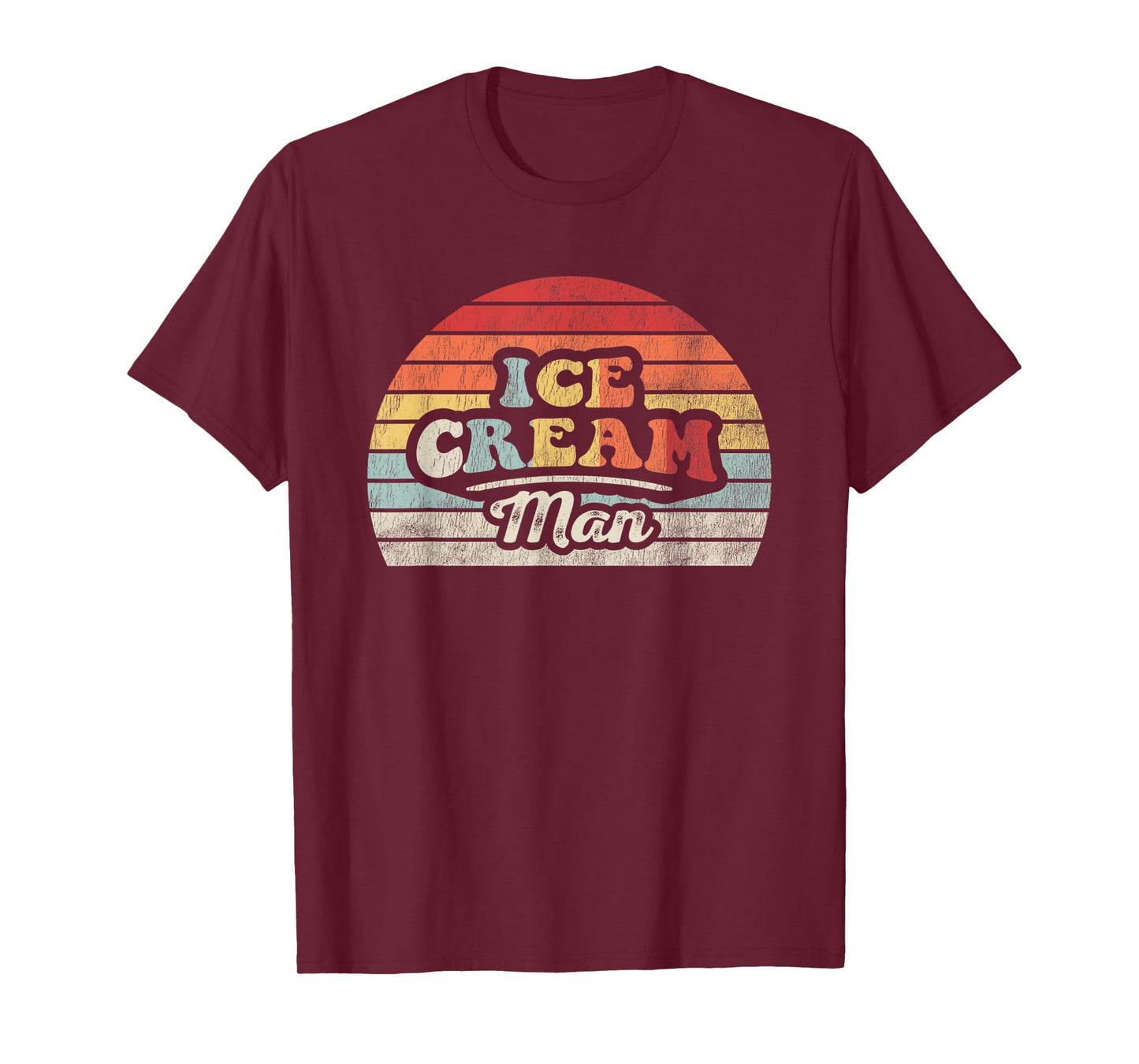 Vintage Ice Cream Man Delight T-Shirt