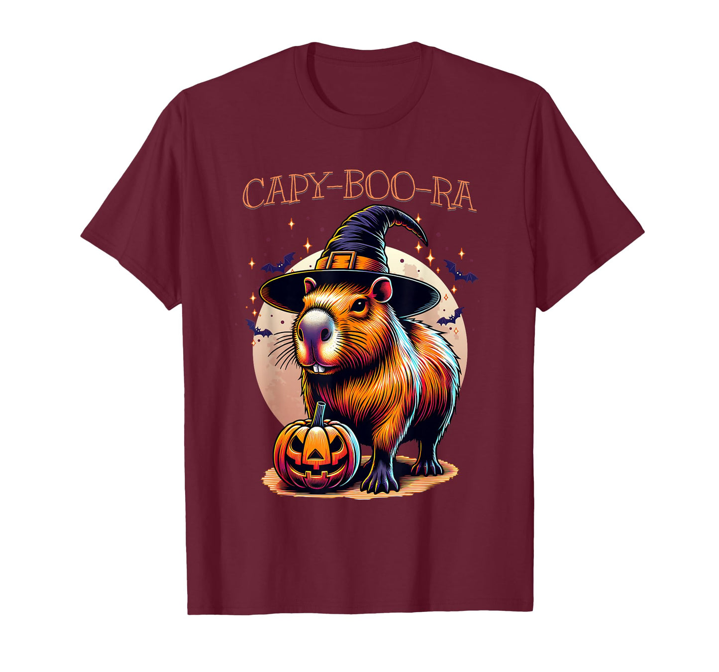 Capy-Boo-Ra Capybara Witch Halloween T-Shirt