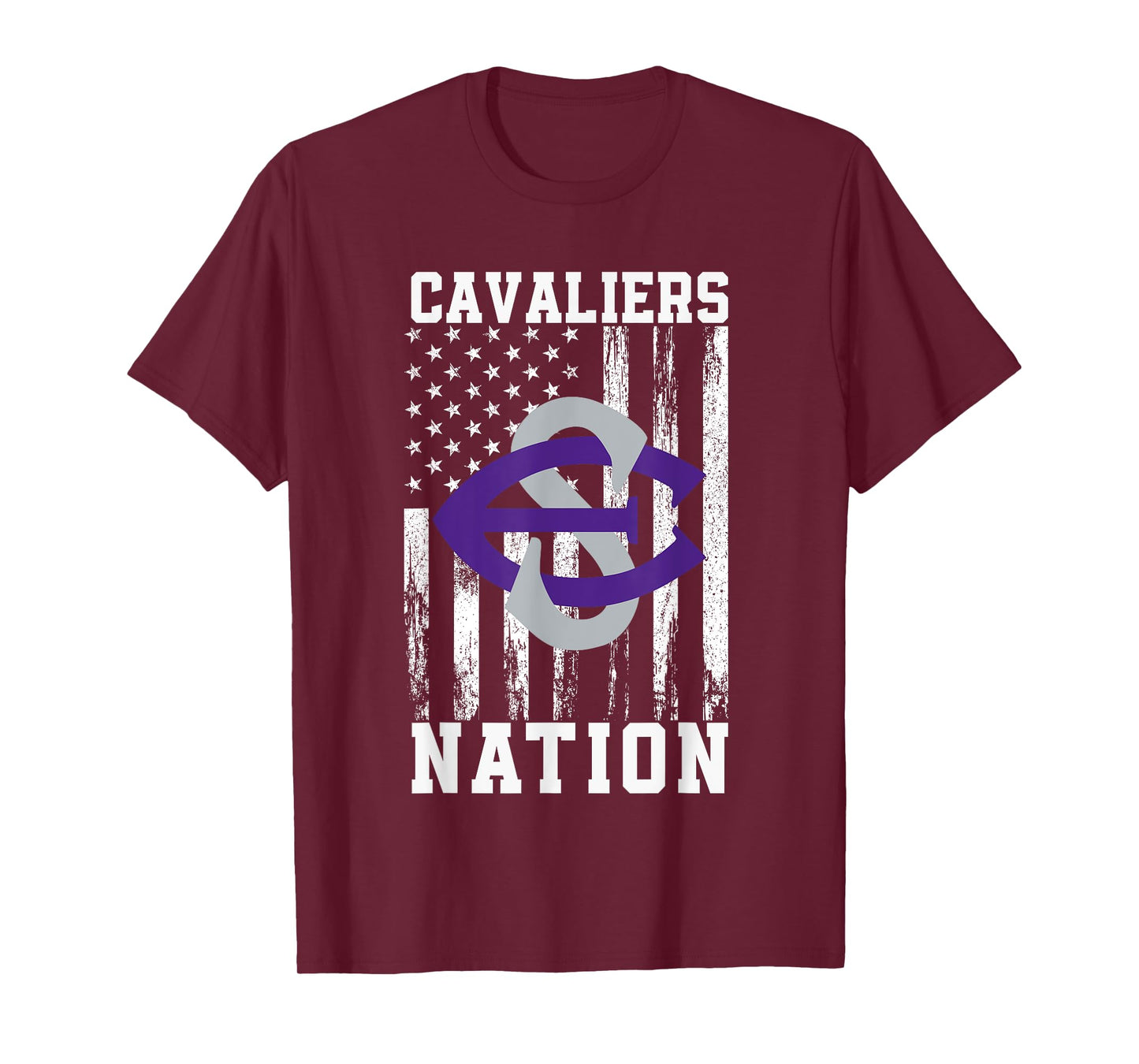 East Stroudsburg South Cavaliers Logo Nation HS T-Shirt