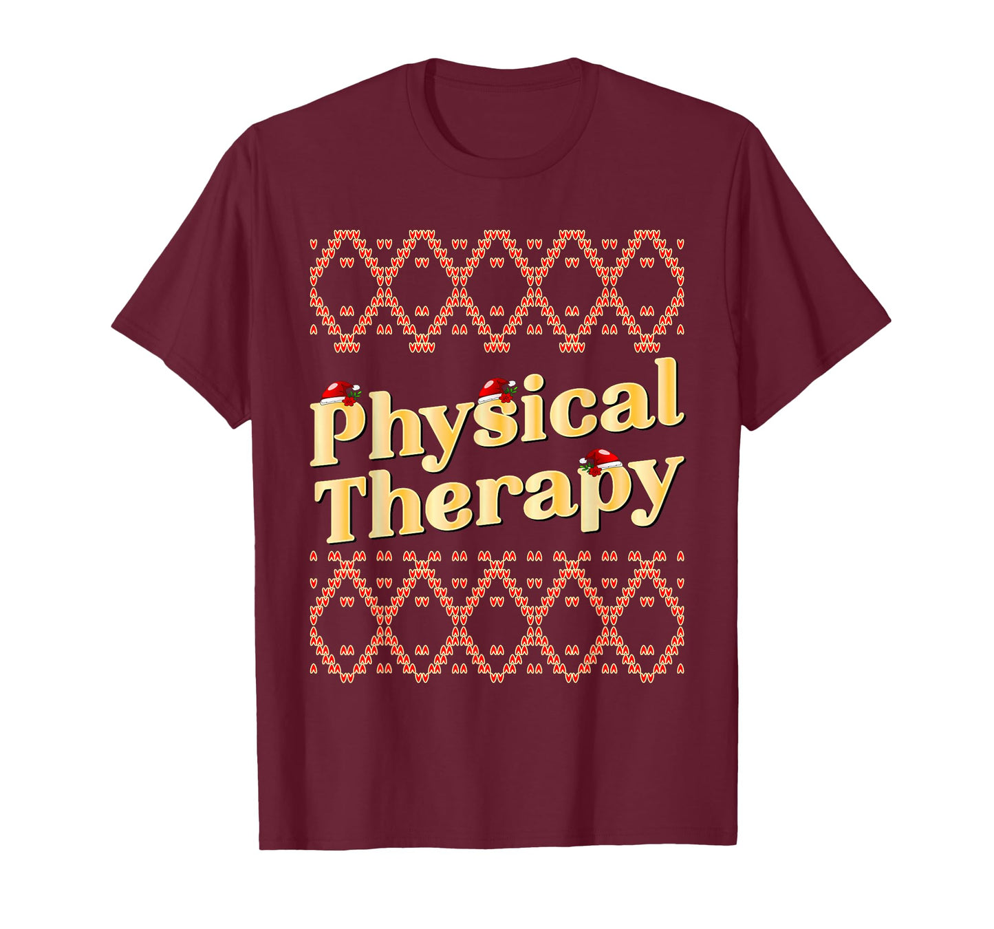 Merry Christmas PT Assistant Physical Therapist T-Shirt
