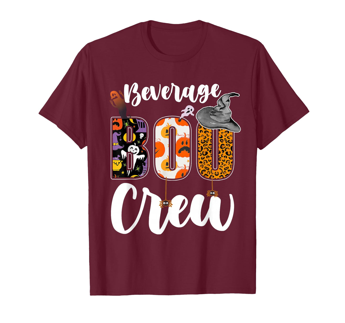 Beverage Boo Crew Halloween Match Mixologist T-Shirt