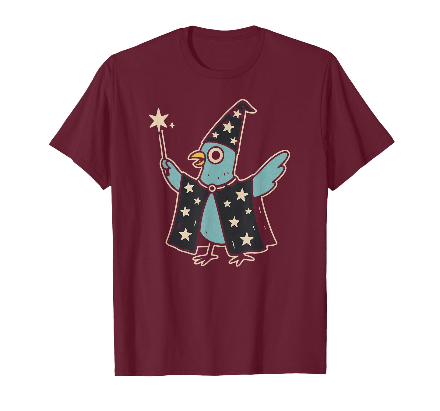 Halloween Pigeon Cute Witch T-Shirt