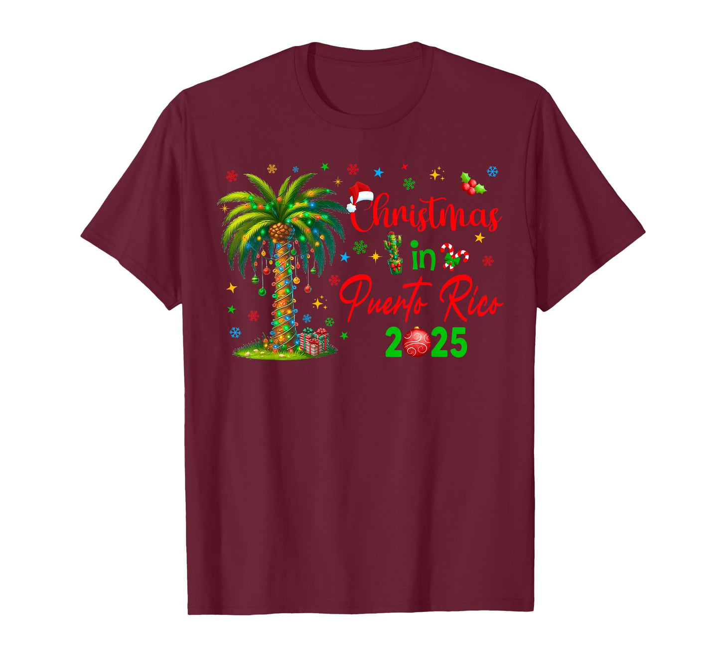 Puerto Rico Christmas Trip Outfit T-Shirt