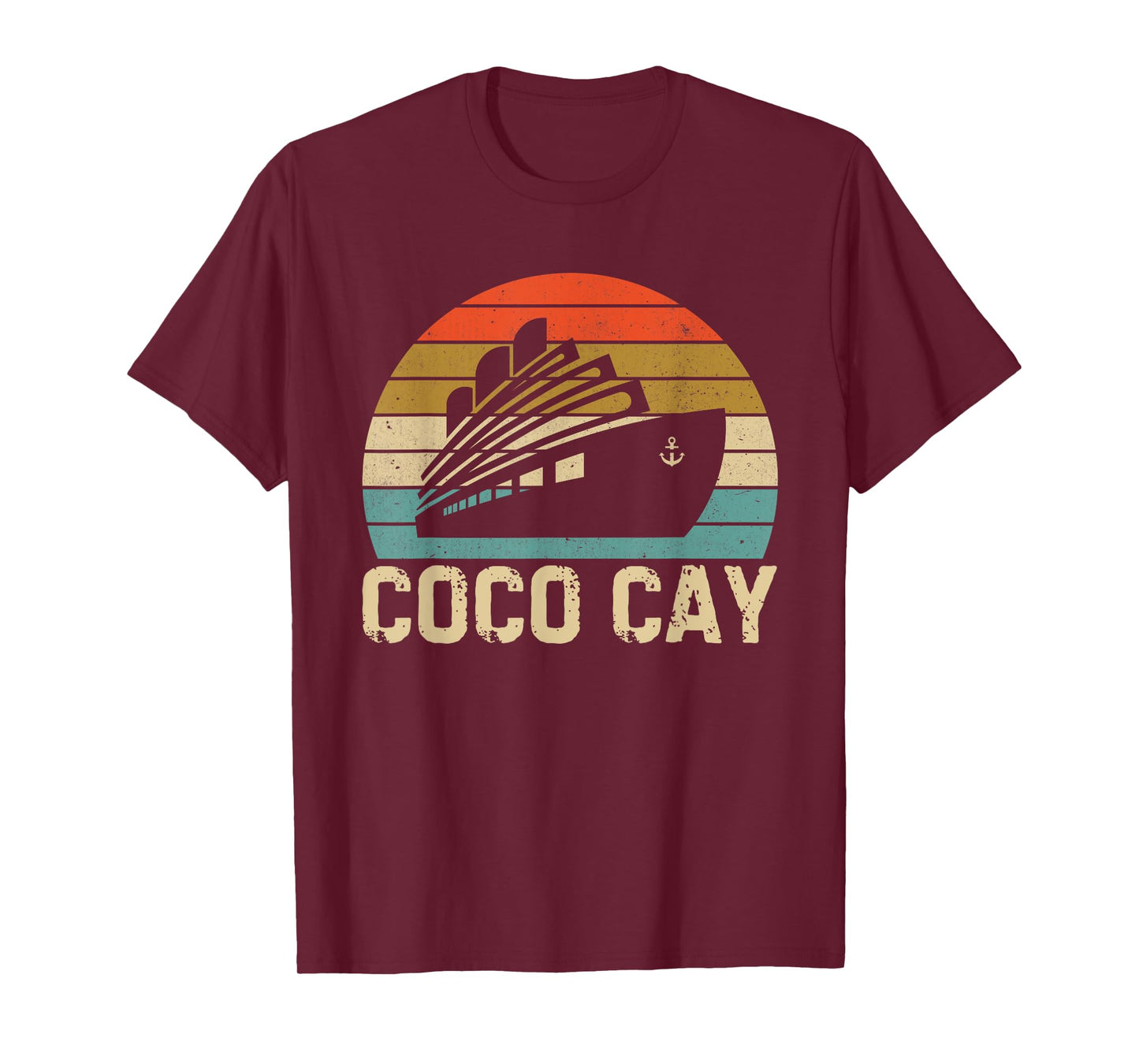 Coco Cay Bahamas Vintage Retro Souvenirs T-Shirt