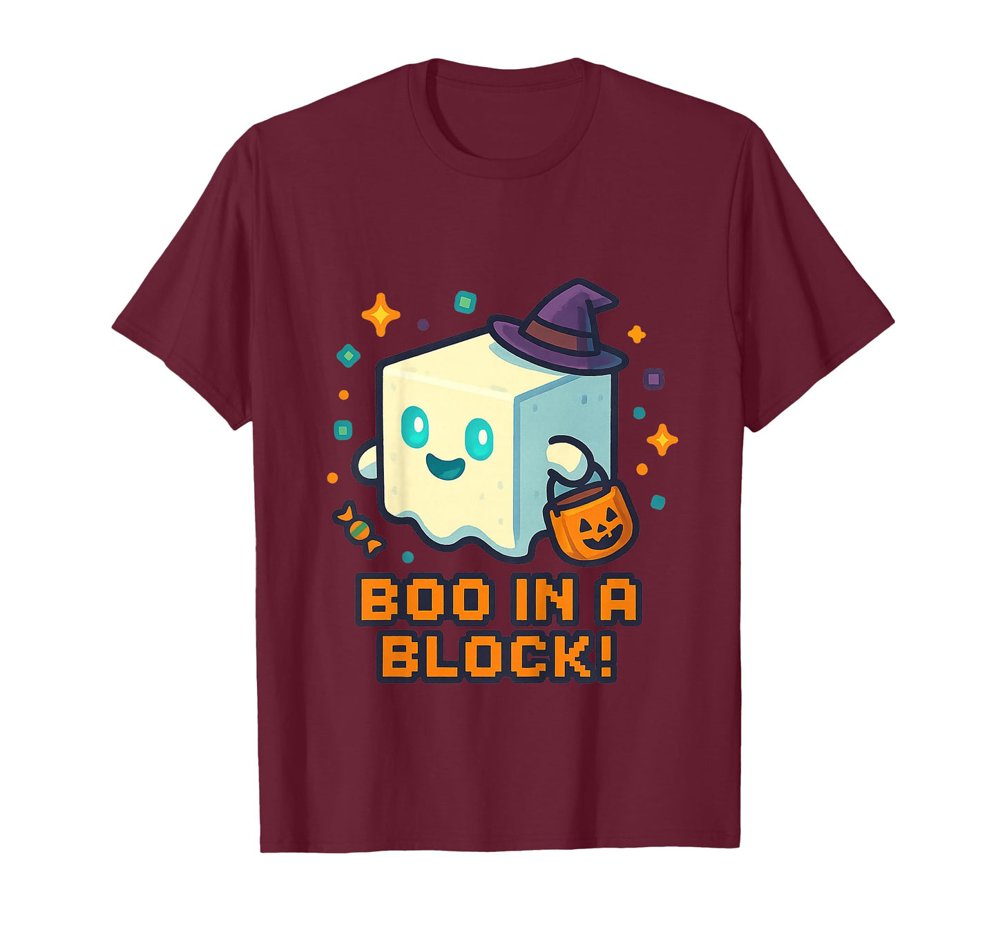 Kids Boo in a Block T-Shirt