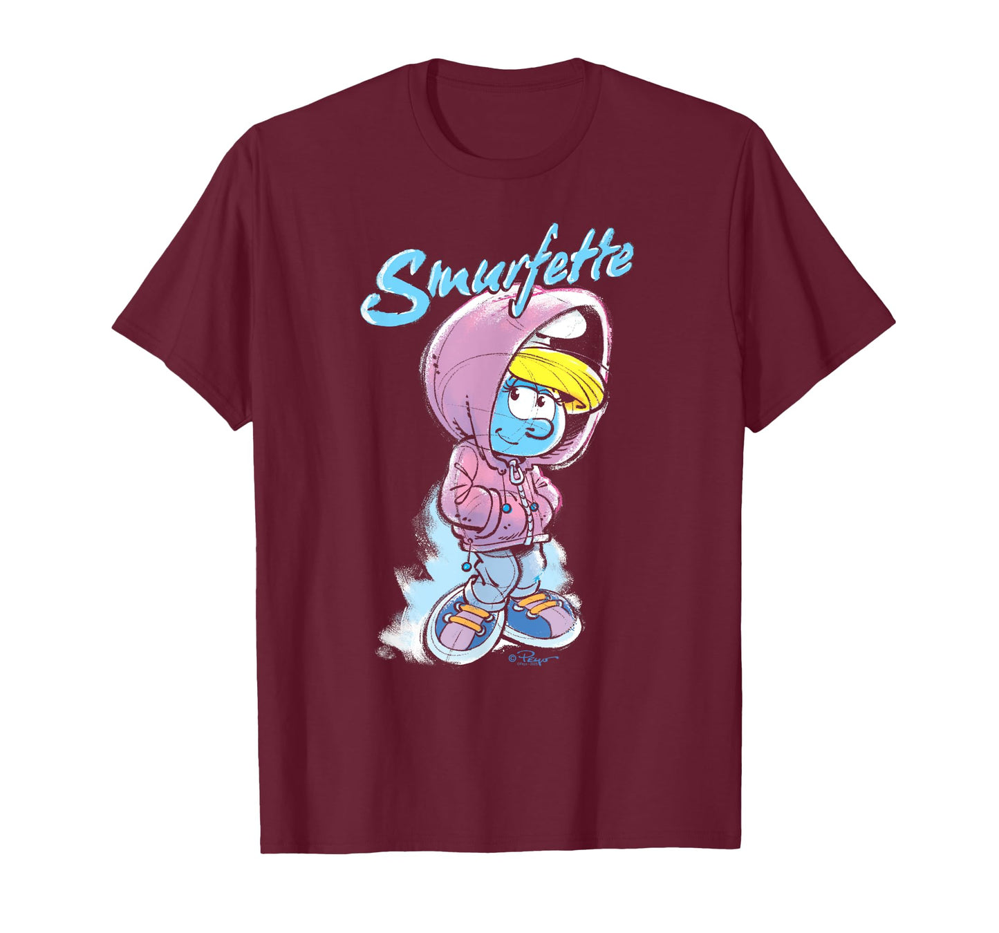 The Smurfs Urban Modern Smurfette Cool Cartoon T-Shirt