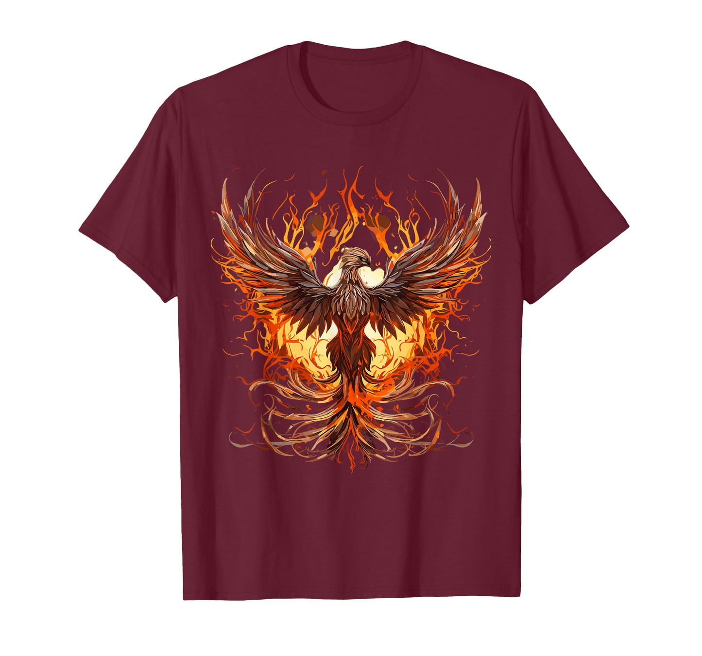 Phoenix Rising From Ashes Resurrection Rebirth New Beginning T-Shirt