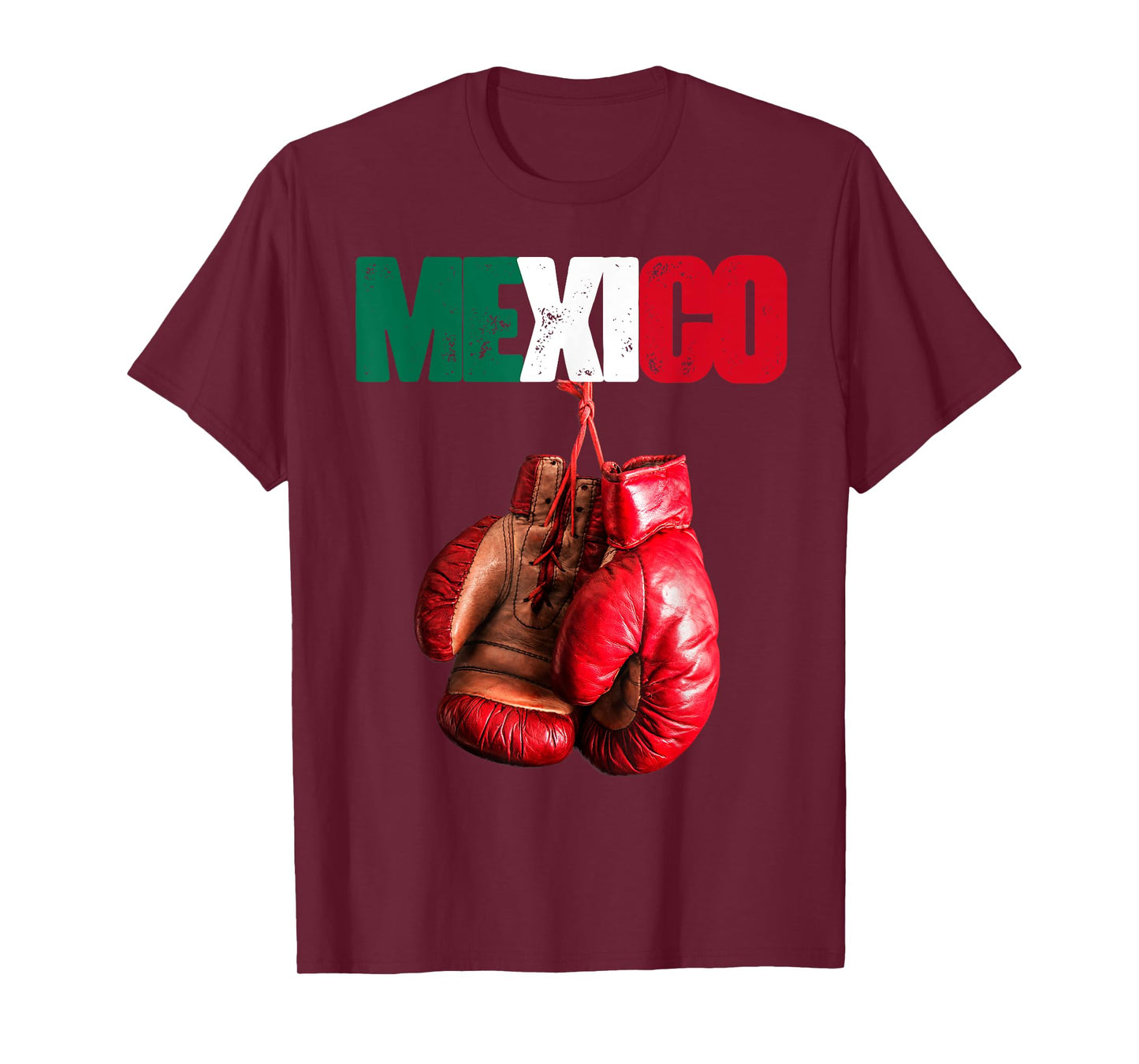 Funny Boxing - I Love Boxing Mexico T-Shirt