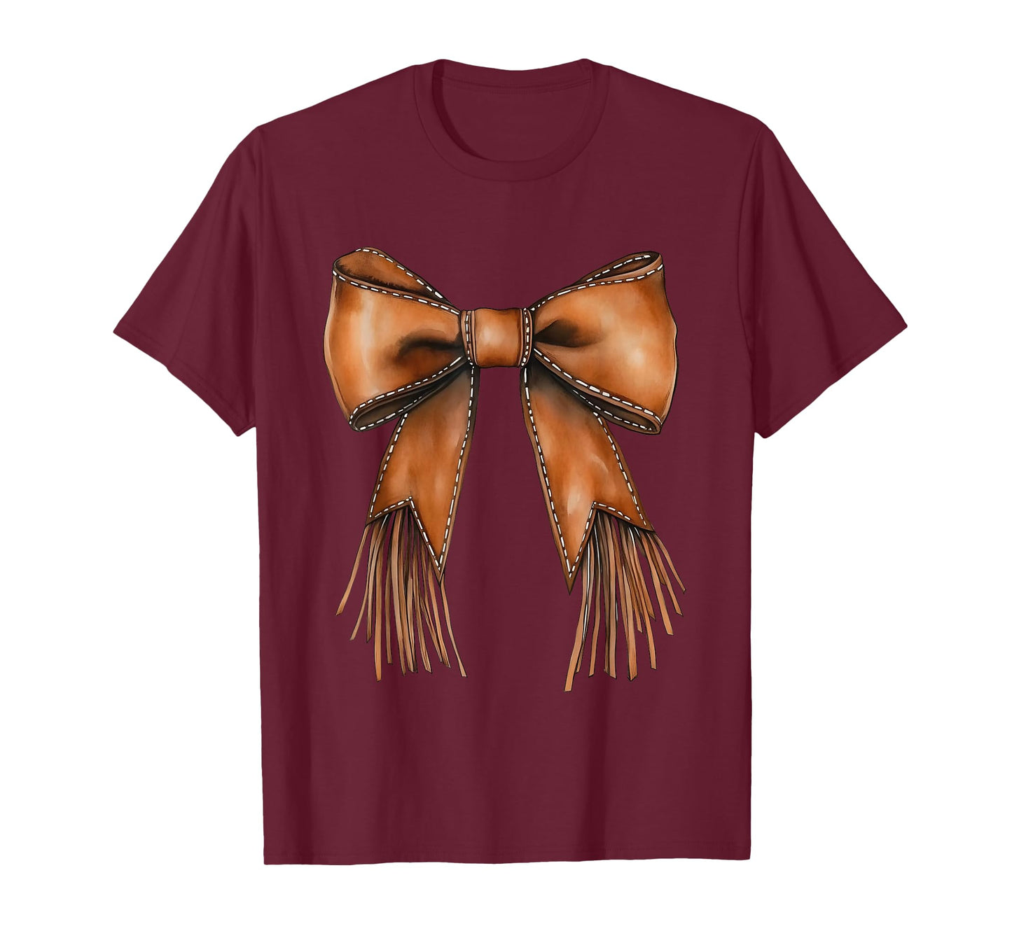 Cowgirl Bow Preppy y2k Coquette Western Cowgirl Bow Howdy T-Shirt