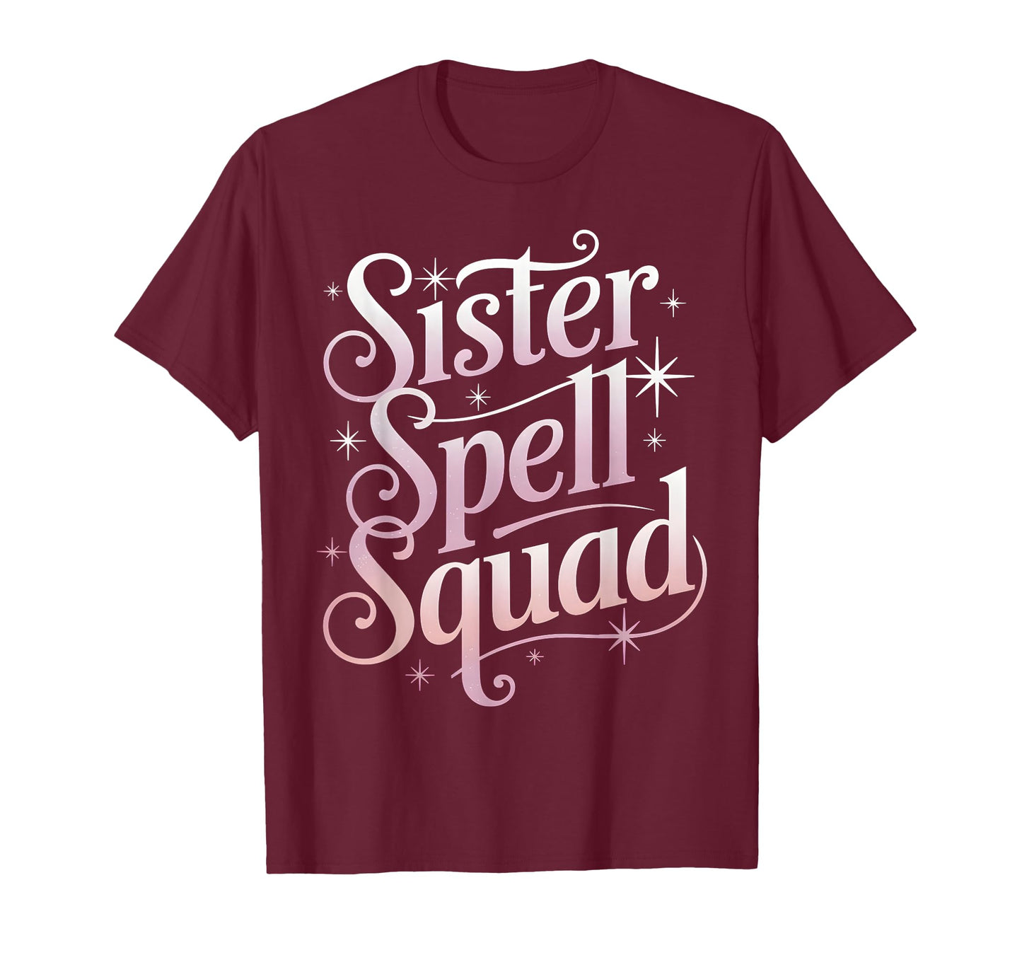 Sister Spell Squad Matching Witch Halloween Outfit T-Shirt