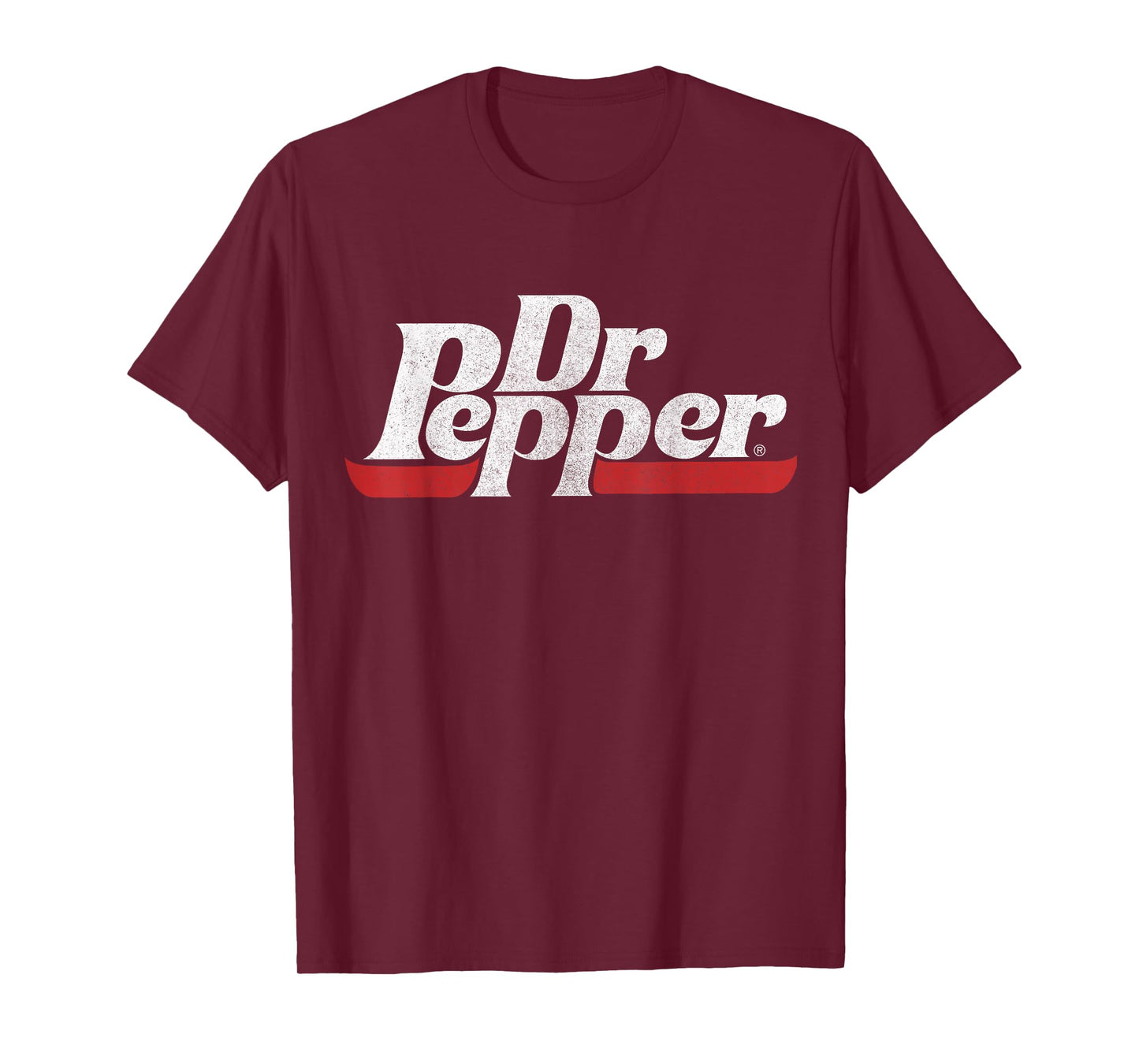 Dr. Pepper Classic Distressed Logo T-Shirt