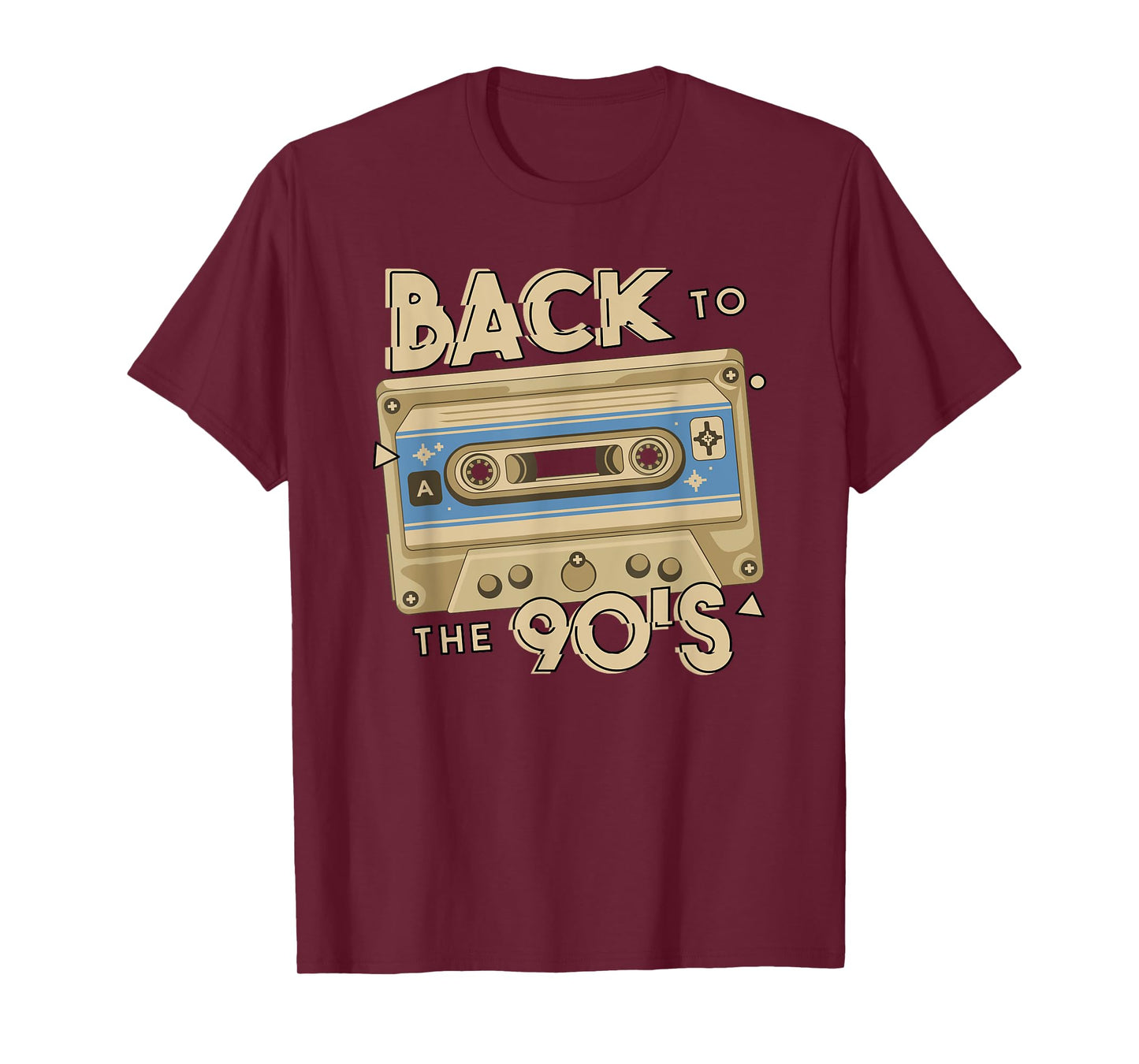 Men's Women's Kids Vintage Retro Back To 90's Graphic Design T-Shirt