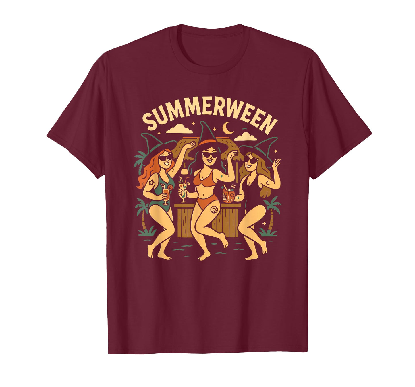 Summerween Summer Halloween Witch Summerween Witch T-Shirt