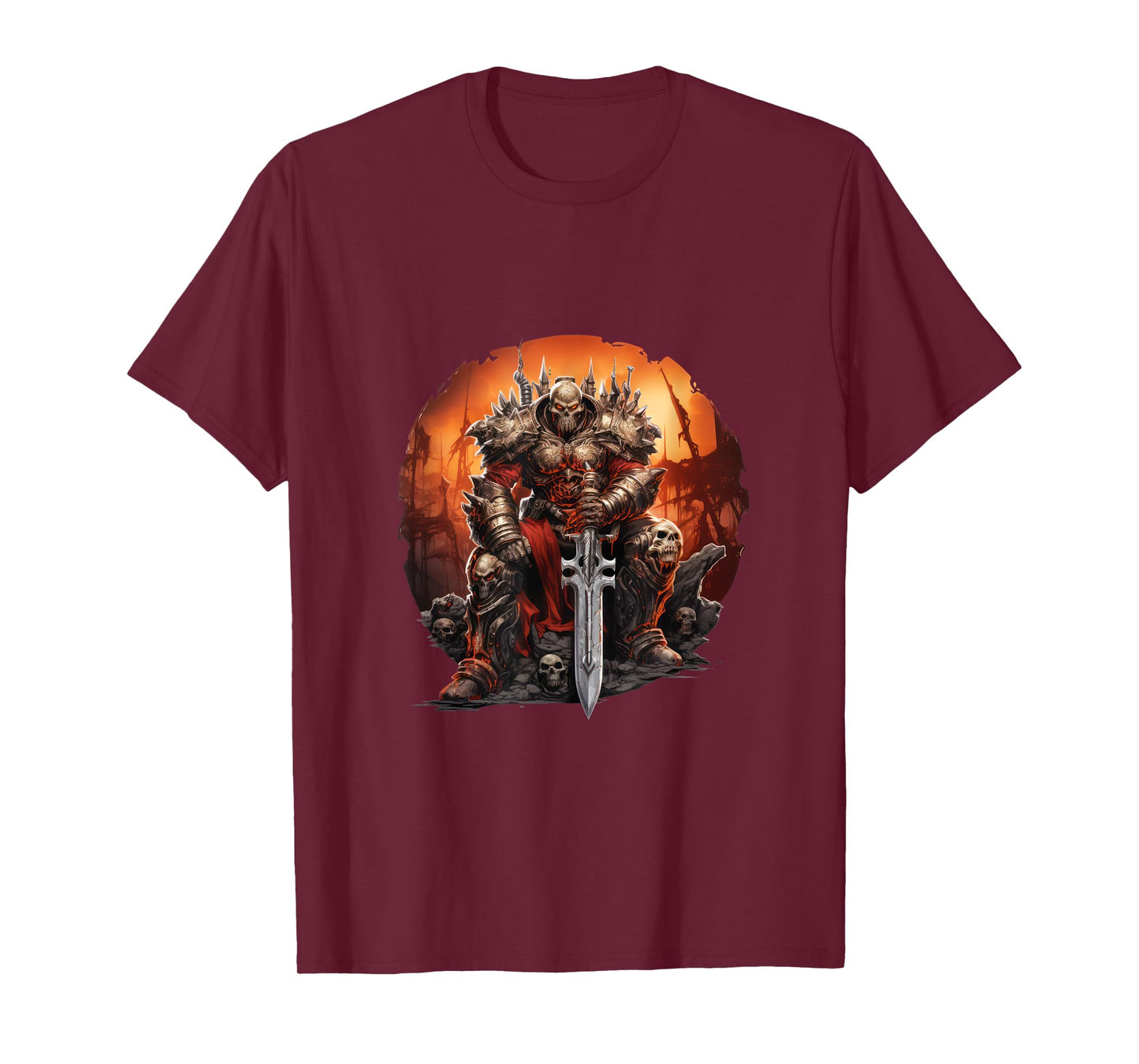 Skull Knight / Blade Warrior / The Hammer Of War T-Shirt