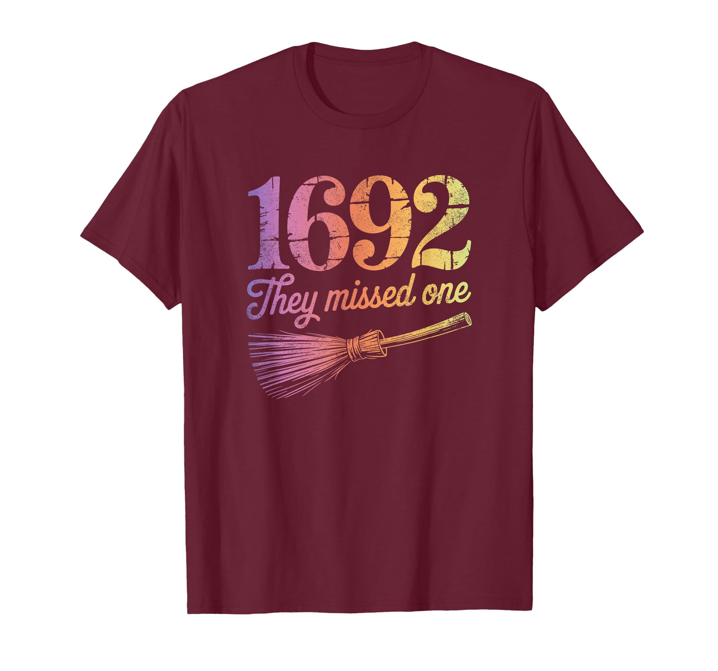 1692 They Missed One Halloween Funny Witchy Salem Cute T-Shirt