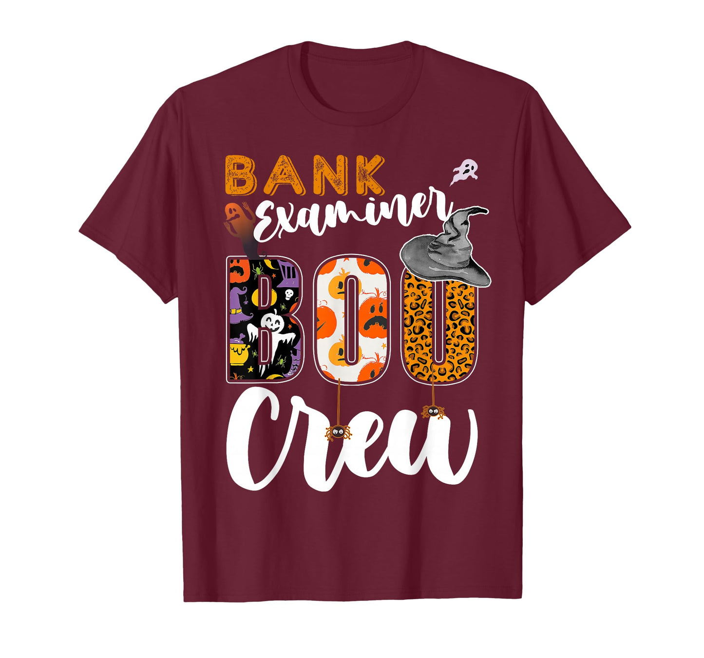 Bank Examiner Boo Crew Halloween Match Financial T-Shirt