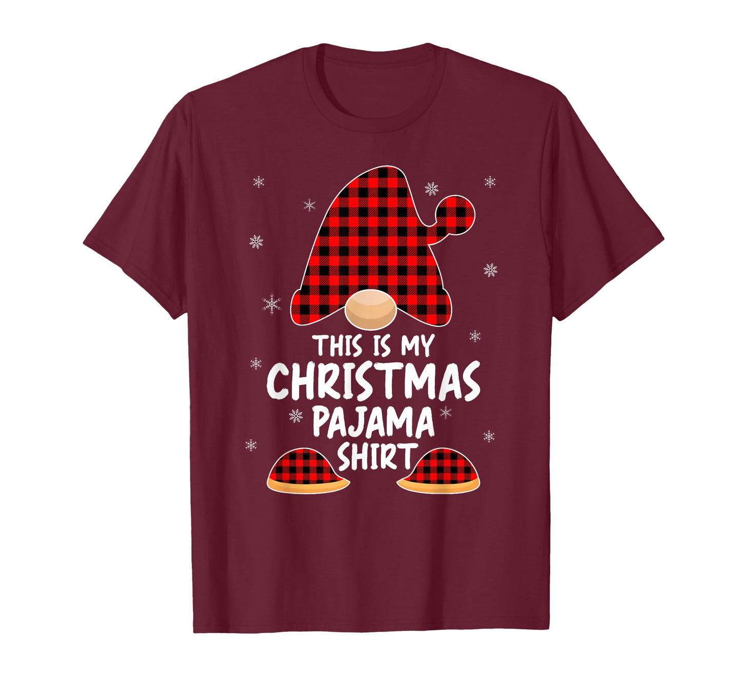 Gnome Family Xmas Pajamas This is My Christmas Pajama T-Shirt